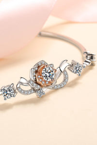 925 Sterling Silver Moissanite Bracelet Trandify Deal