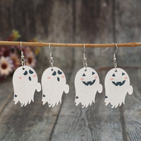 2 Piece Alloy Acrylic Ghost Dangle Earrings Trandify Deal