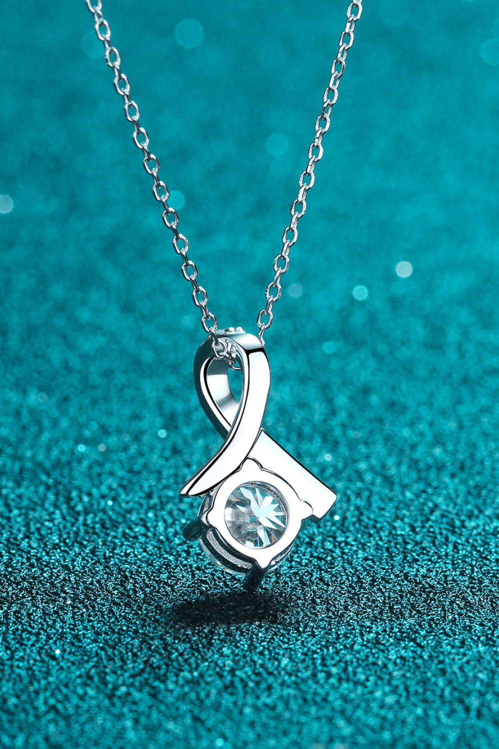 Unique and Chic Moissanite Pendant Necklace Trandify Deal