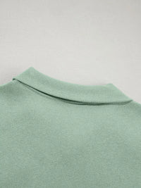 Women's Zip Up Jogger Set in Sage on model showing pockets