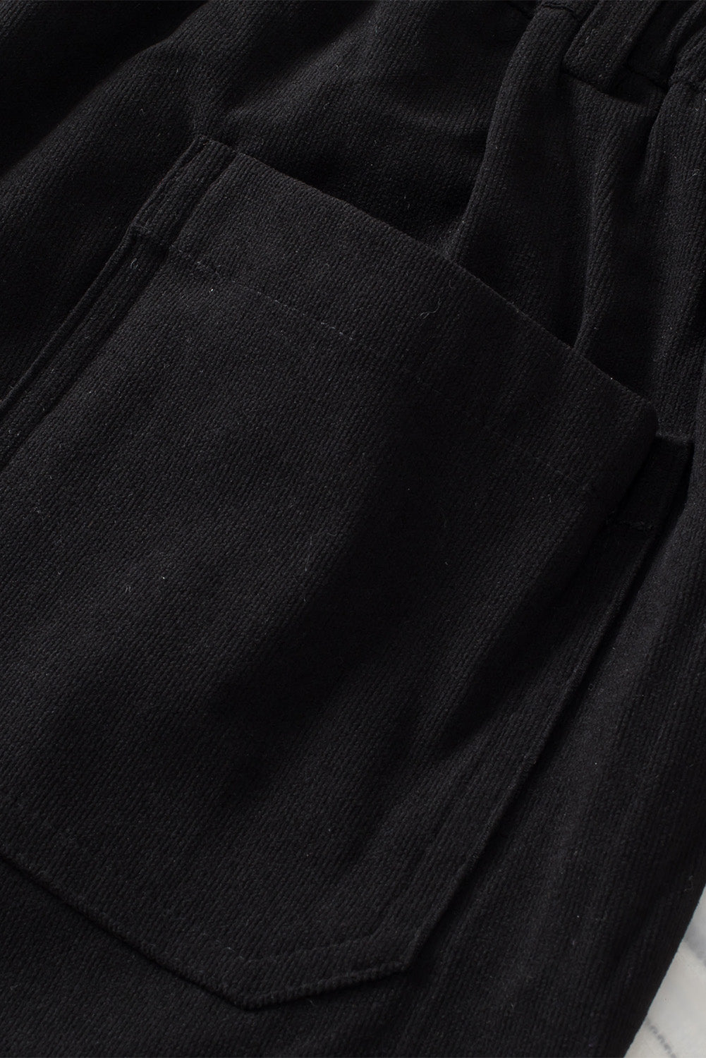 Half Elastic Waist Straight Pants Trandify Deal