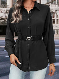 Stylish button-up shirt for women – lightweight & comfortable – add to cart now