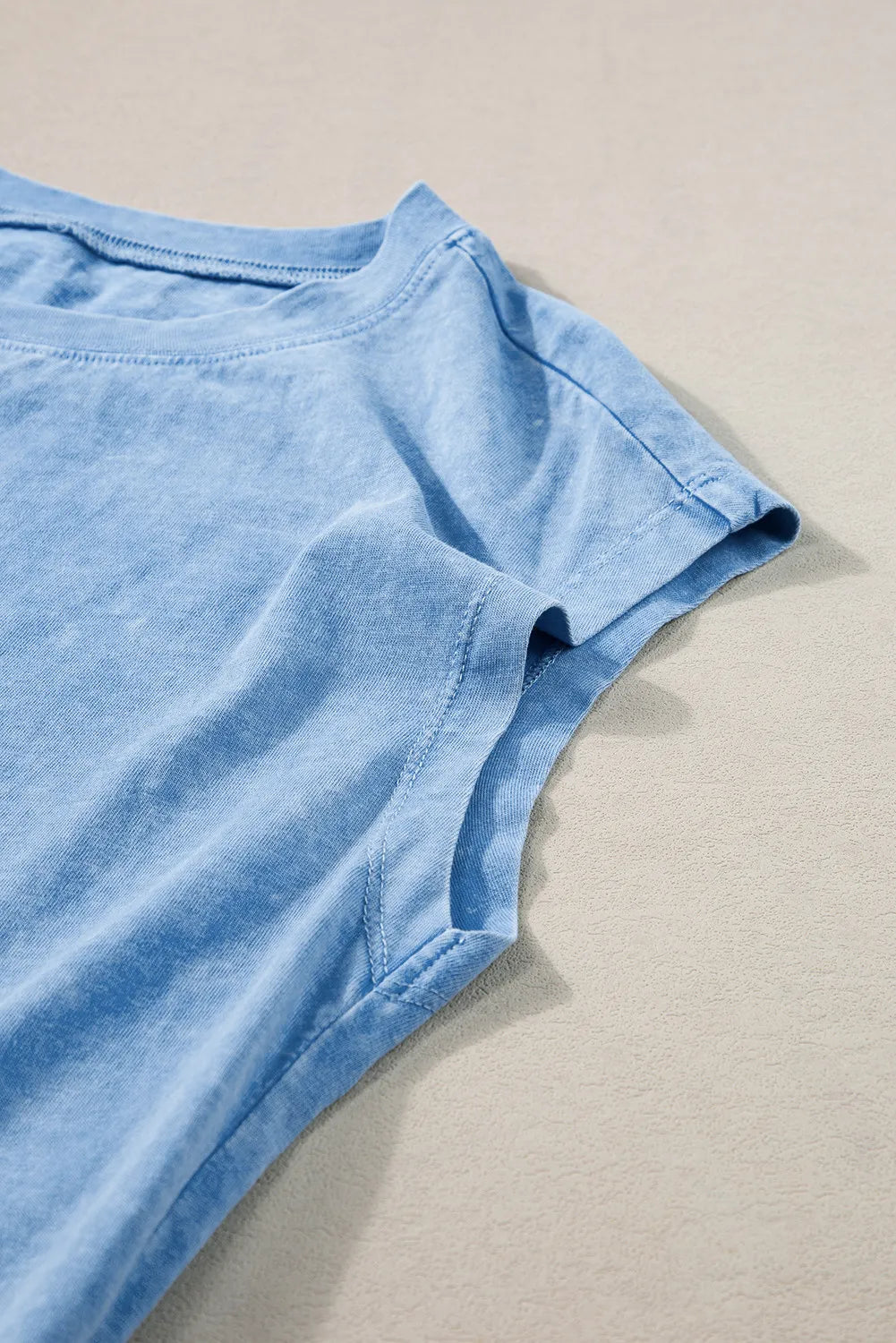 Round Neck Short Sleeve Top and Shorts Set Trandify Deal
