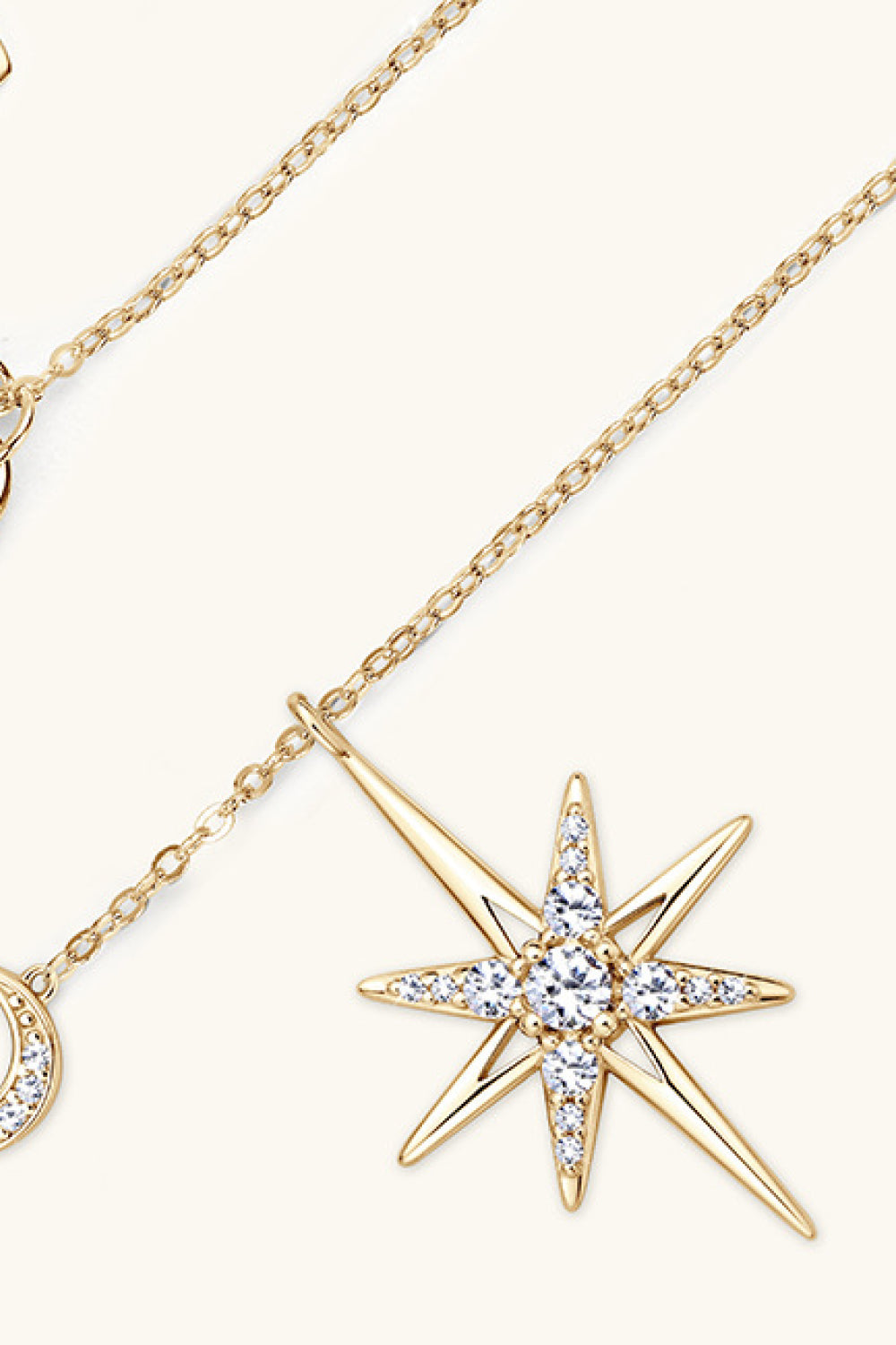 Moissanite 925 Sterling Silver Necklace Trandify Deal