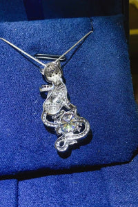 2 Carat Moissanite 925 Sterling Silver Necklace Trandify Deal
