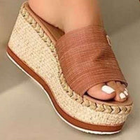 PU Leather Open Toe Sandals - Trandify Deal