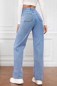 High Waist Straight Jeans Trandify deal