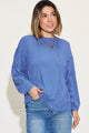 Basic Bae Full Size Ribbed Round Neck Long Sleeve T-Shirt Trandify Deal