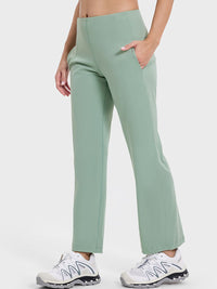 Millennia Pocketed High Waist Active Pants Trandify deal