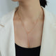 Titanium Steel Letter Necklace Trandify deal