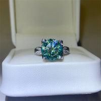 5 Carat Moissanite Zircon 925 Sterling Silver Ring Trandify Deal