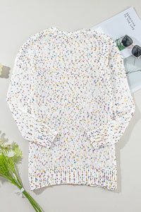 Open Front Long Sleeve Cardigan Trandify Deal