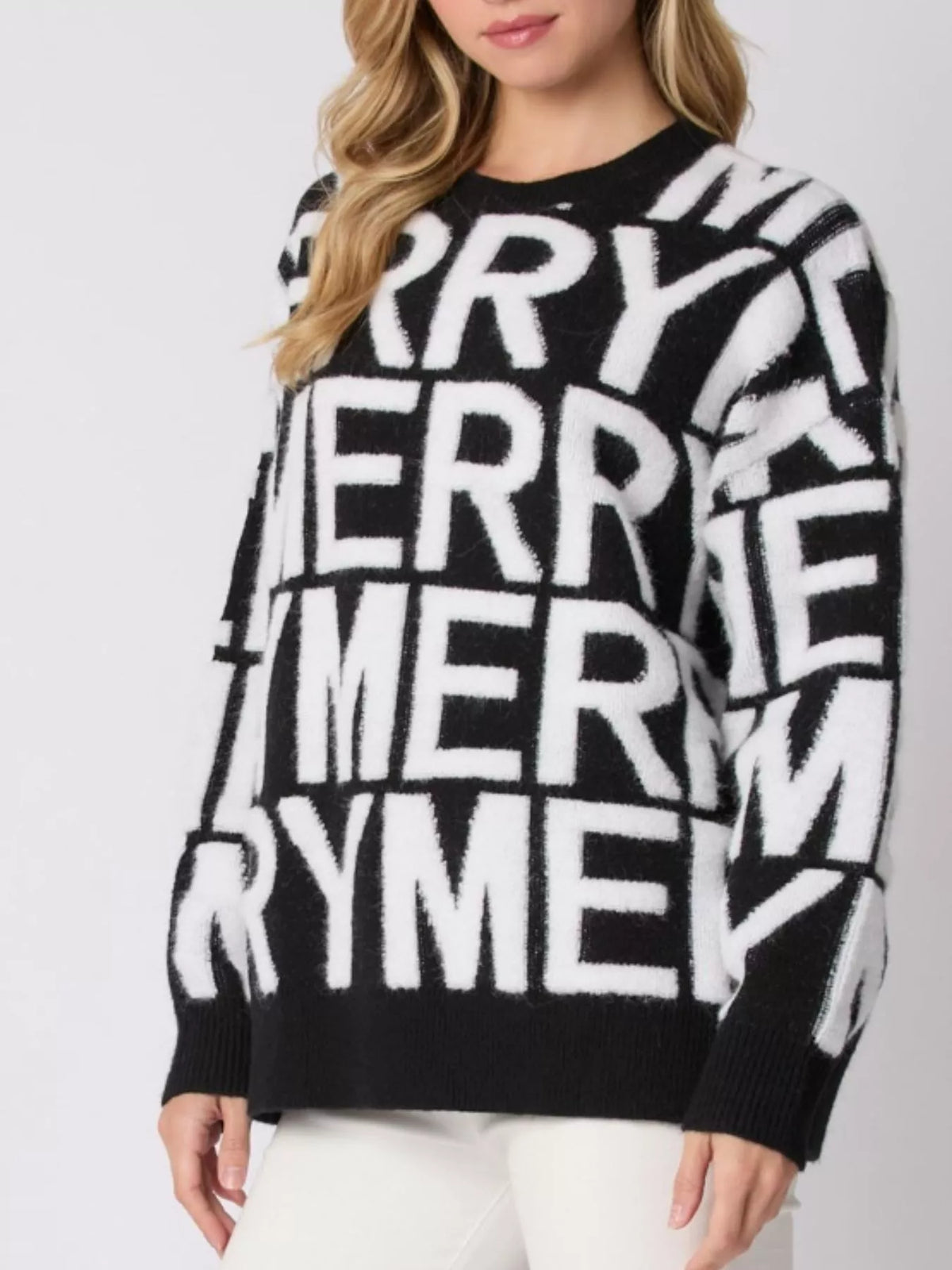 Women's Ugly Christmas Sweater | Oversized Festive Holiday Pullover