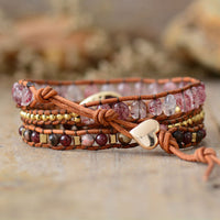 Natural Stone Layered Bracelet Trandify Deal