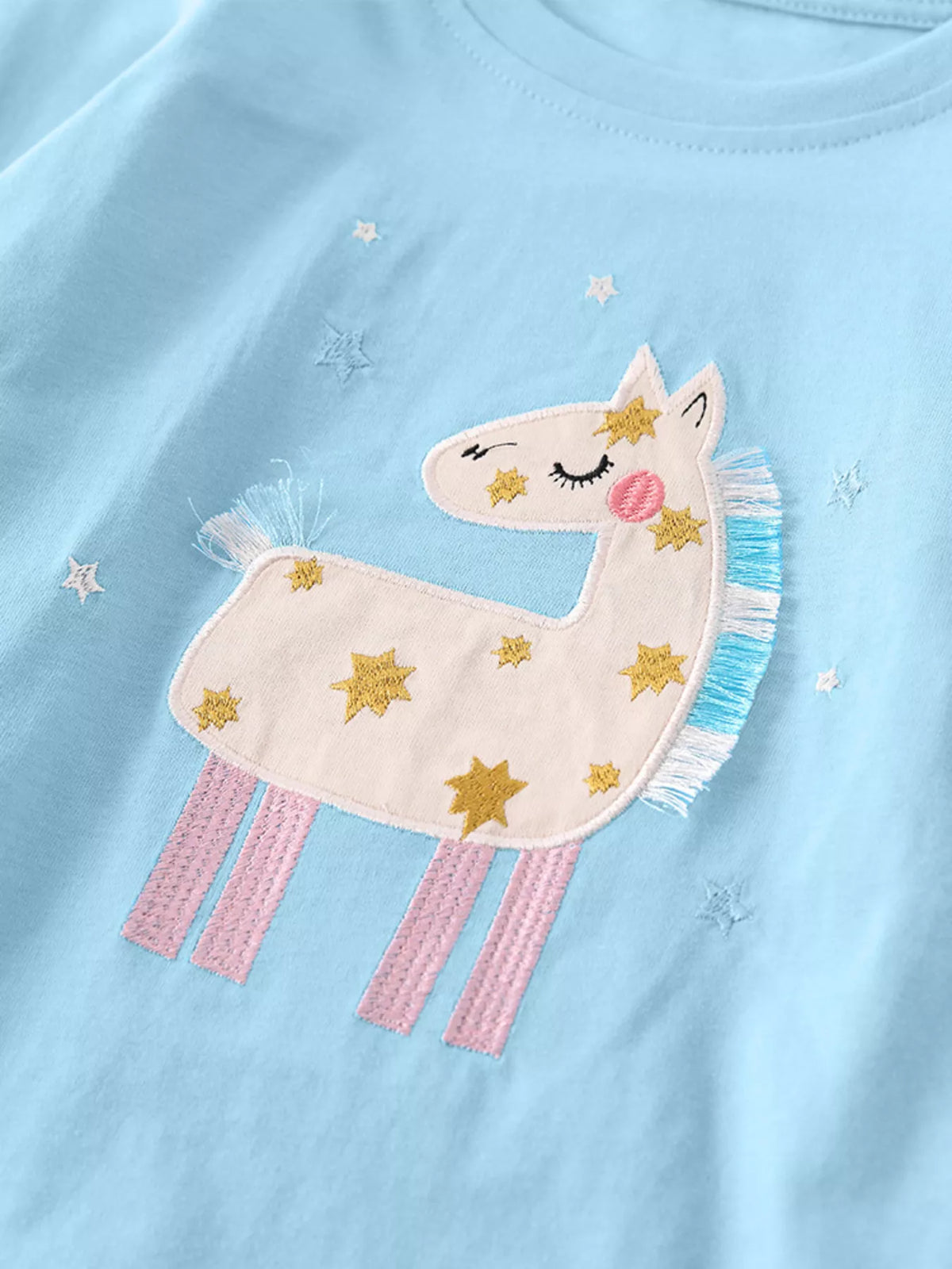 Unicorn Pajama Set for Girls - Long Sleeve Top & Pants