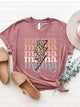 MAMA Round Neck Short Sleeve T-Shirt Trandify deal