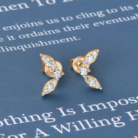 Moissanite 925 Sterling Silver Stud Earrings Trandify deal