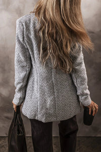 Open Front Long Sleeve Jacket Trandify Deal