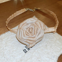 3D Rose Alloy Buckle Necklace Trandify deal
