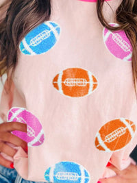 Ball Round Neck Half Sleeve T-Shirt Trandify Deal