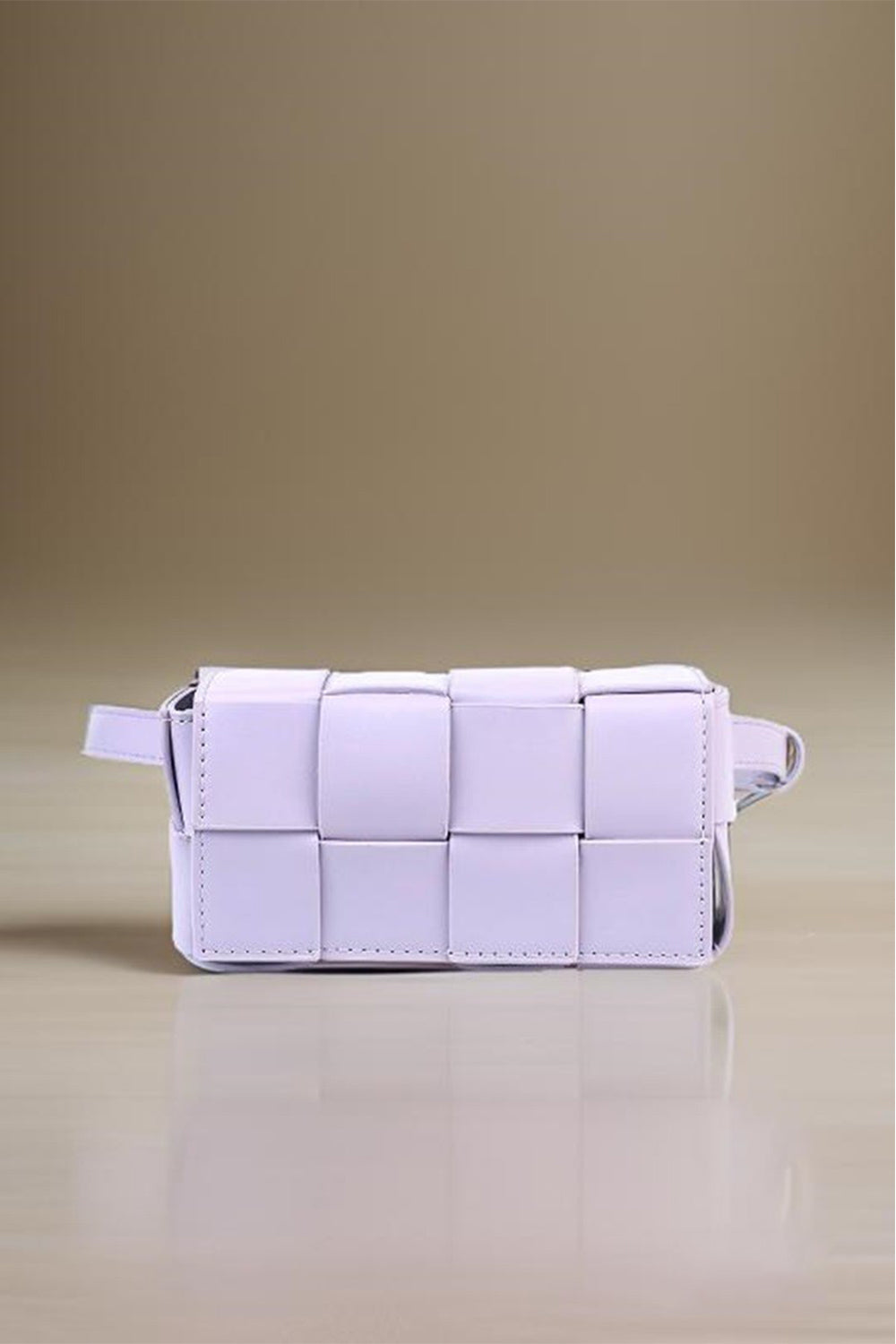 Zenana Vegan Leather Woven Crossbody Bag Trandify deal