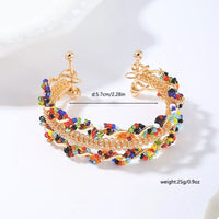 18K Gold Plated Three-Layer Bracelet Stack on a wrist, showing the dainty layered chain design.
