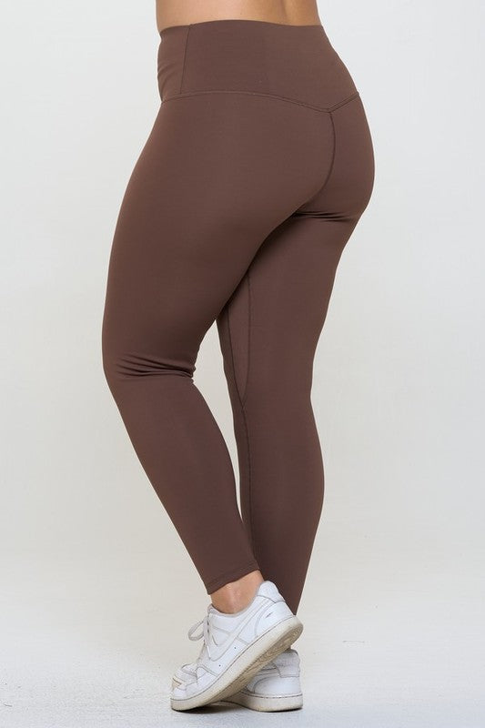 Yelete Full Size Fleece Lined High Waisted Leggings Trandify Deal
