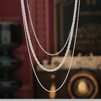 Titanium Steel Three-Layered Necklace Trandify Deal