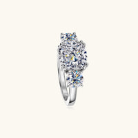 3.5 Carat Moissanite 925 Sterling Silver Ring Trandify Deal