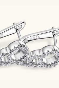 Moissanite 925 Sterling Silver Earrings Trandify Deal