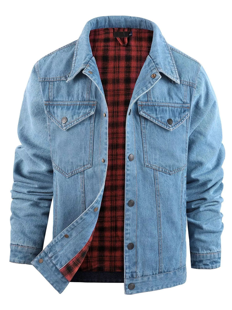 Classic Men's Denim Jacket | Casual Style