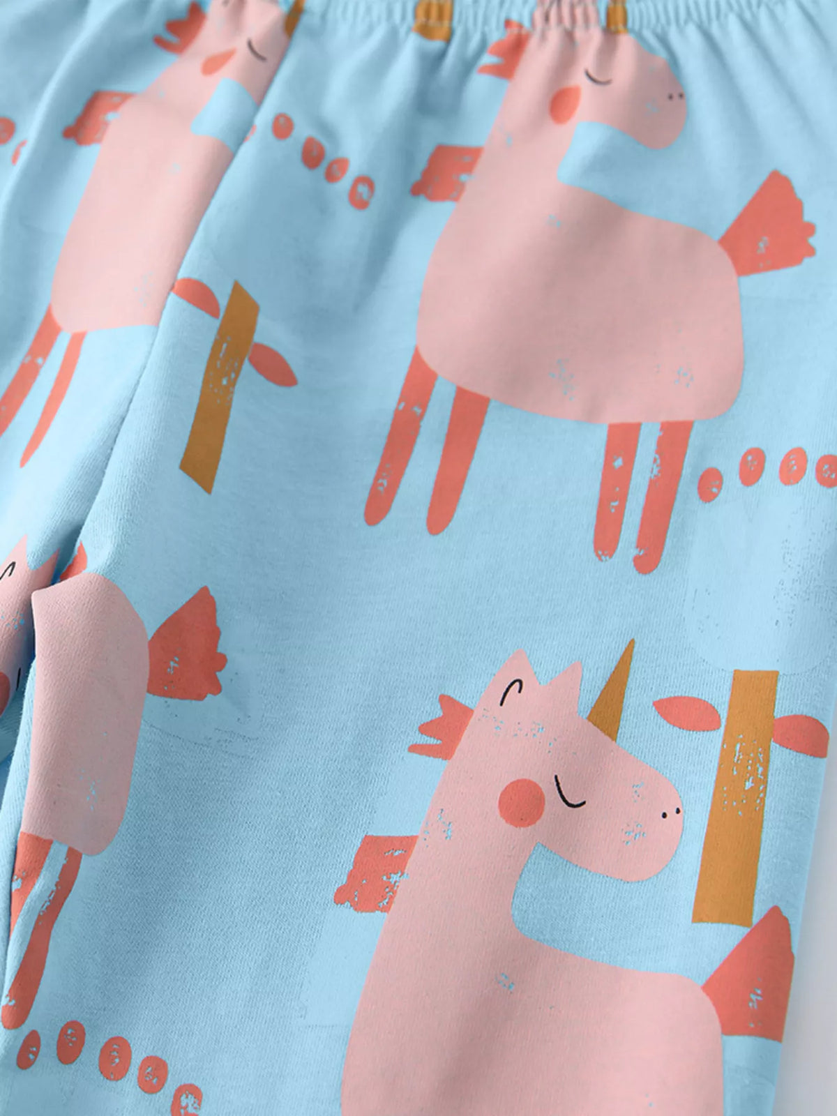 Unicorn Pajama Set for Girls - Long Sleeve Top & Pants