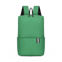 Solid Color Nylon Backpack Bag Trandify Deal