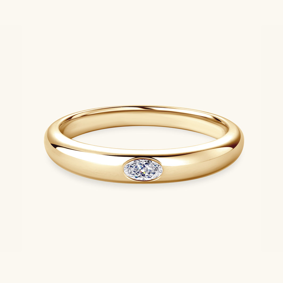 925 Sterling Silver Inlaid Moissanite Ring Trandify Deal