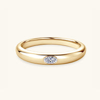 925 Sterling Silver Inlaid Moissanite Ring Trandify Deal