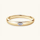 925 Sterling Silver Inlaid Moissanite Ring Trandify Deal
