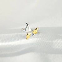 925 Sterling Silver Butterfly Ring Trandify Deal