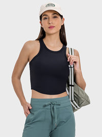 Millennia Round Neck Racerback Active Tank Trandify deal