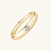 925 Sterling Silver Inlaid Moissanite Ring Trandify Deal