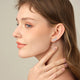 Moissanite 925 Sterling Silver Leaf Shape Stud Earrings Trandify Deal