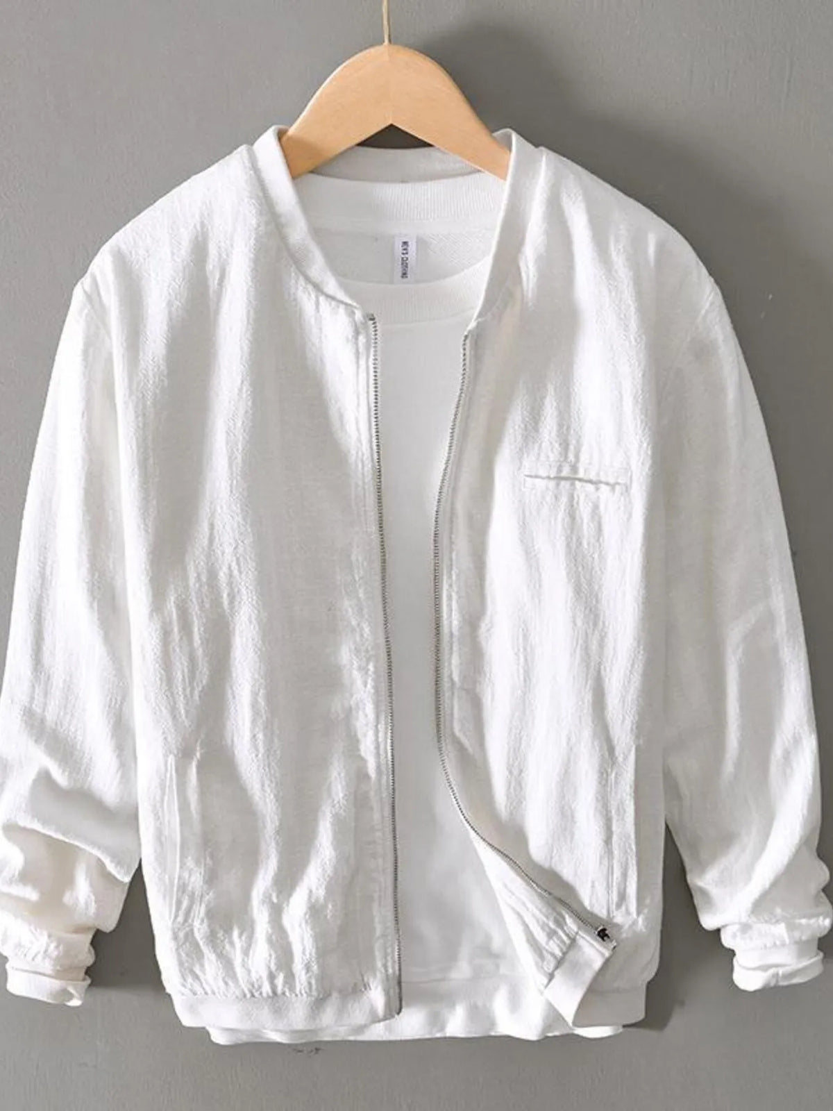 Men’s Plus Size Zip-Up Hoodie Jacket for Big & Tall – Lightweight Long Sleeve Casual Outerwear