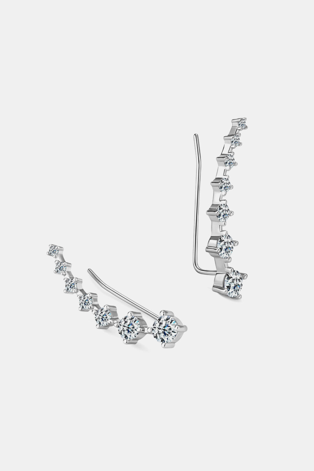 1.9 Carat Moissanite 925 Sterling Silver Earrings Trandify deal