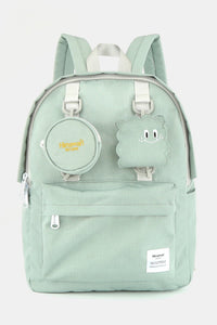 Himawari Waterproof Canvas Backpack Bag with Removable Coin Purse Trandify Deal