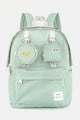 Himawari Waterproof Canvas Backpack Bag with Removable Coin Purse Trandify Deal