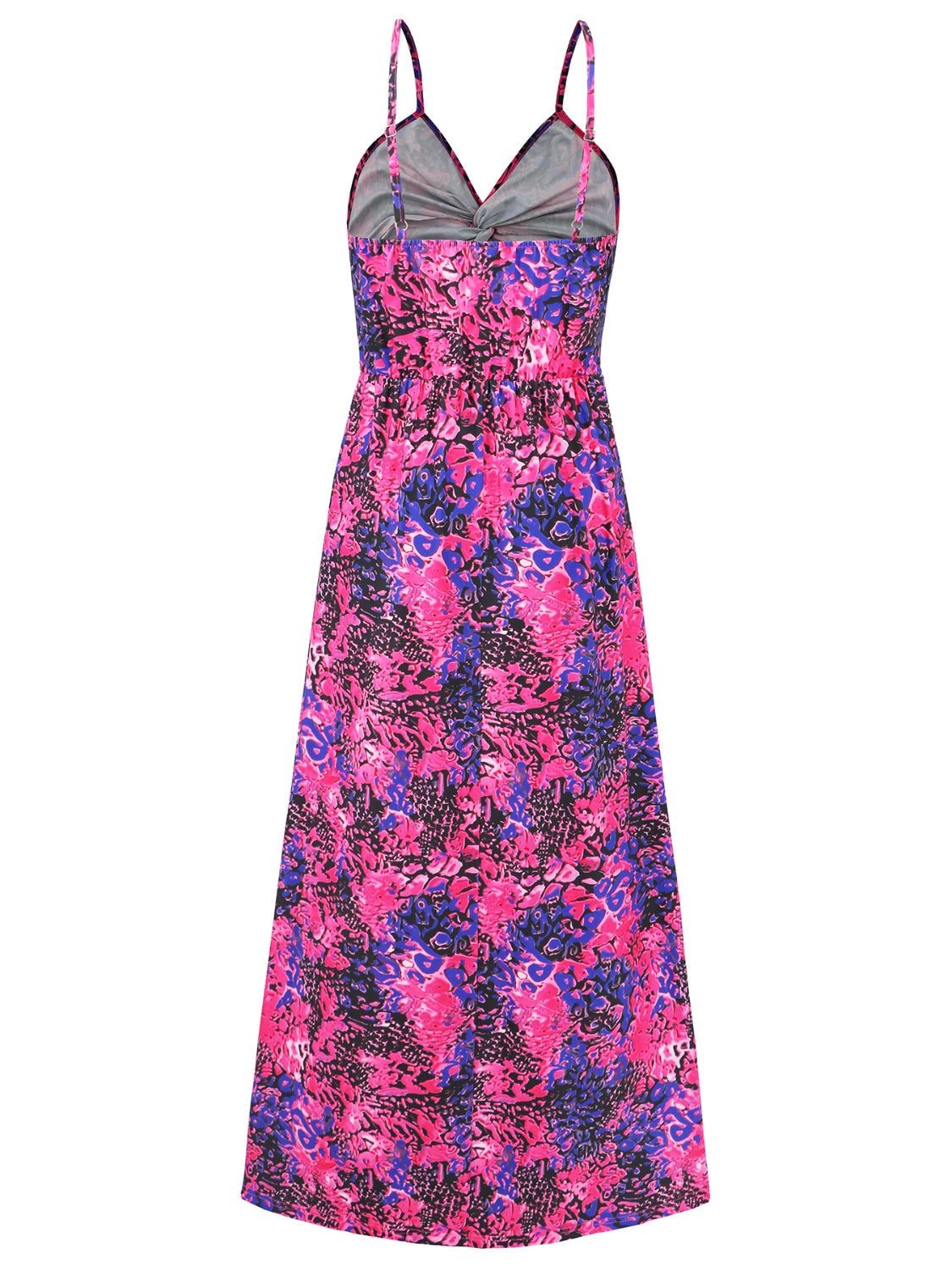 Twisted Printed V-Neck Cami Dress Trandify deal