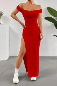 Boho Thigh Slit Long Dress – Best Dress for Women in USA