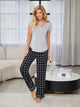 V-Neck Short Sleeve Top and Shorts Lounge Set Trandify deal