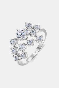 1.2 Carat Moissanite 925 Sterling Silver Ring Trandify Deal