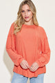 Basic Bae Full Size Ribbed Round Neck Long Sleeve T-Shirt Trandify Deal