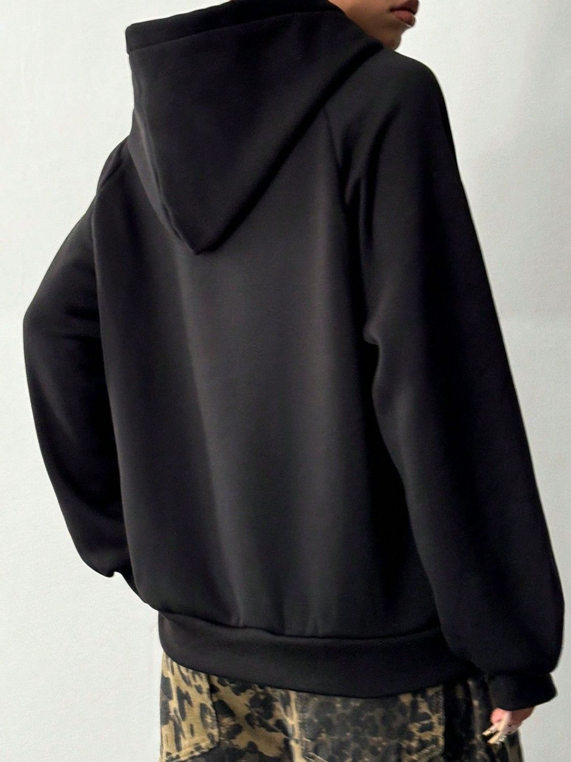 SPIDER Long Sleeve Hoodie with Kangaroo Pocket Trandify Deal